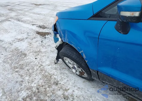 2018 Ford Ecosport Se from USA, damaged, VIN MAJ3P1TE2JC186927